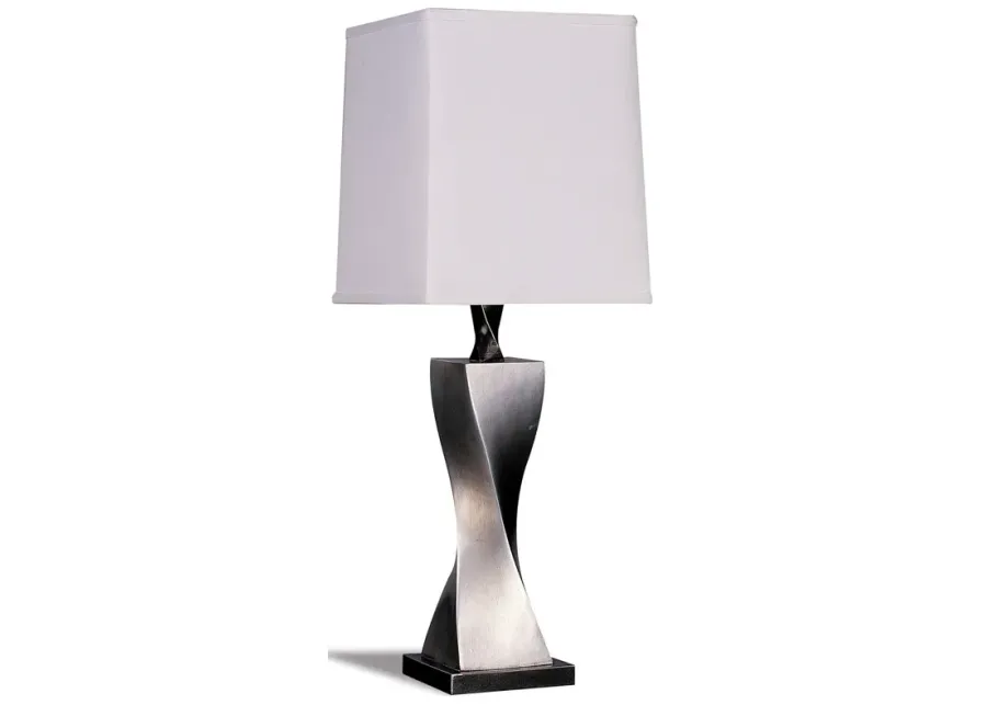 Coaster Keene 30 Inch Tapered Shade Table Lamp Silver-12
