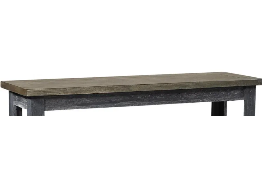 Aspenhome Eastport Drifted Black Sofa Table-17