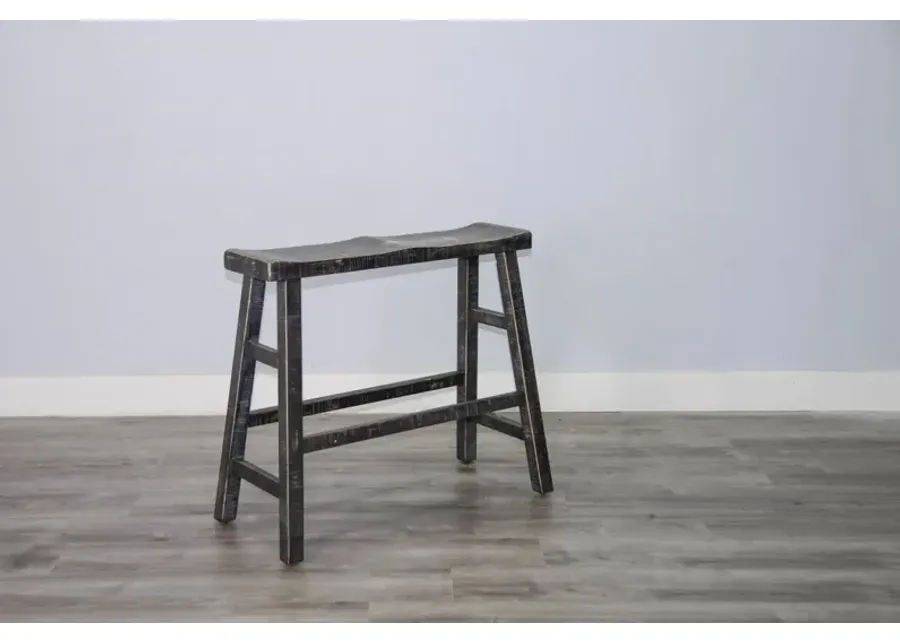 Sunny Designs Marina Black Sand 30 Inch Wood Seat Bench-33