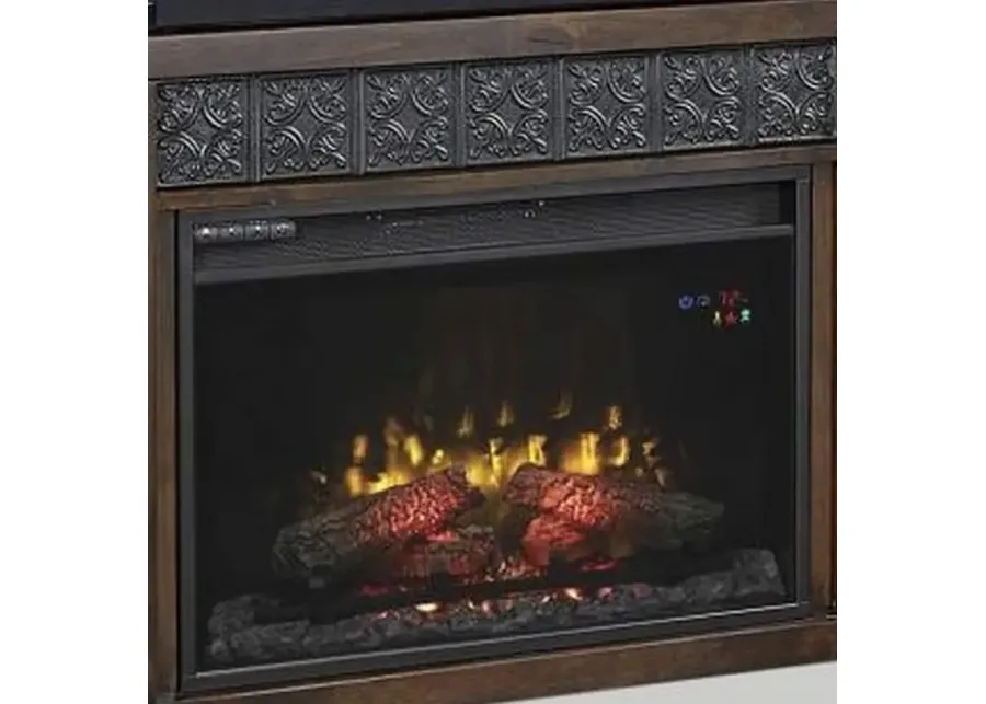 Aspenhome Alder Grove Brindle 84 Inch Fireplace TV Stand Console-84