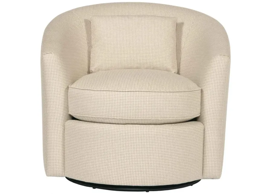Bernhardt Elizabeth Fabric Swivel Barrel Chair-35