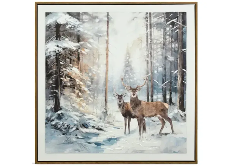 On High Alert Framed Canvas Art
