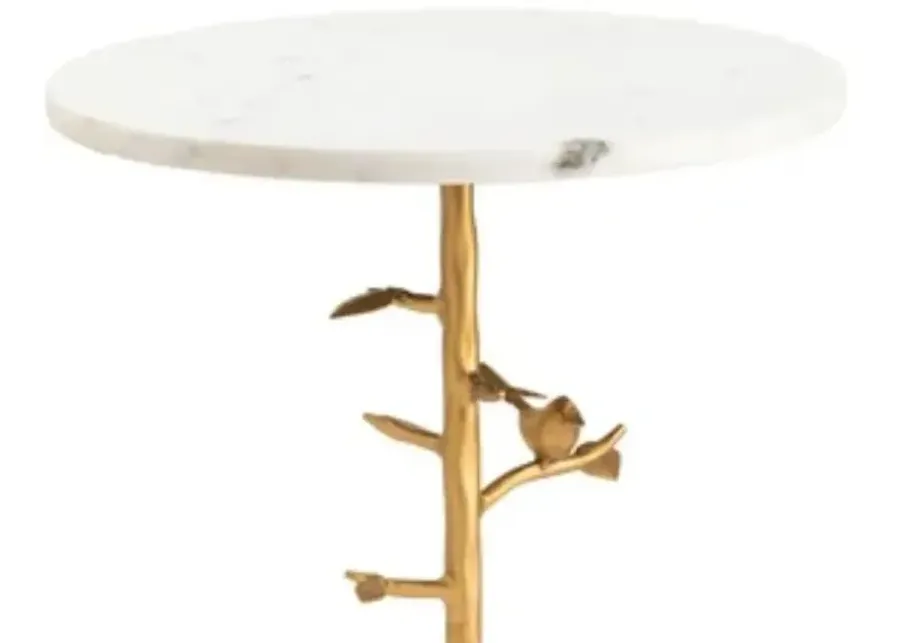 Crestview Tweety Bird Gold/White Accent Table-16