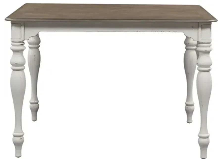 Liberty Furniture Magnolia Manor Antique White Gathering Table-54