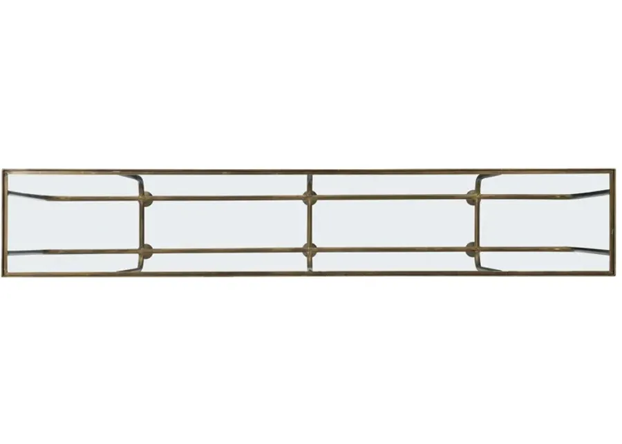Hooker Furniture Commerce & Market Kiara Rectangle Sofa Console Table-78