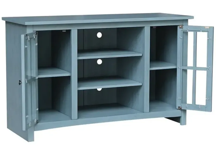John Thomas Destinations 48 Inch TV Stand in Ocean Blue-48