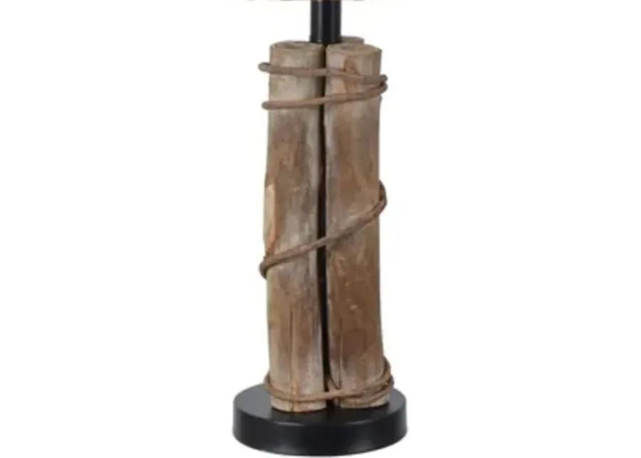 Crestview Bear Walk Black/Brown Table Lamp-14