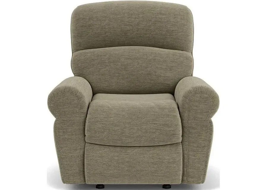 Flexsteel Langston Brown Dune Rocking Manual Recliner-39