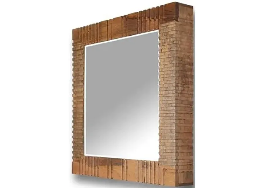 Parker House Crossings Downtown Collection Wall Mirror in Amber Color-42