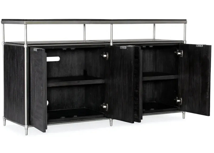 Hooker Furniture St. Armand Black TV Entertainment Console-60