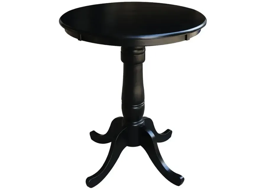 101526-john-thomas-dining-essentials-30-inch-round-table-top-with-36-inch-traditional-pedestal-base-with-extension-in-black-30-1.webp