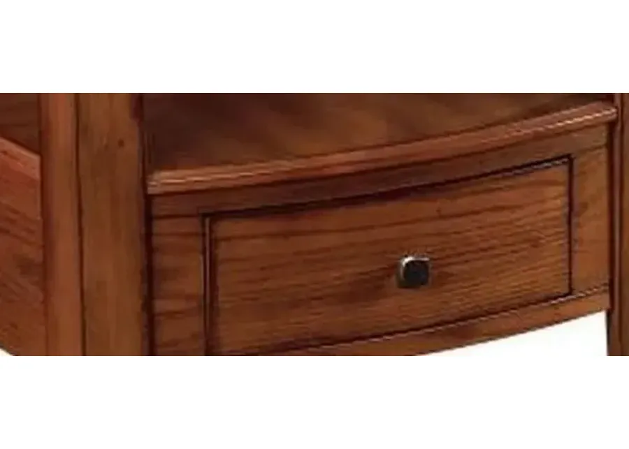 Hammary Primo Rectangular Drawer End Table-27
