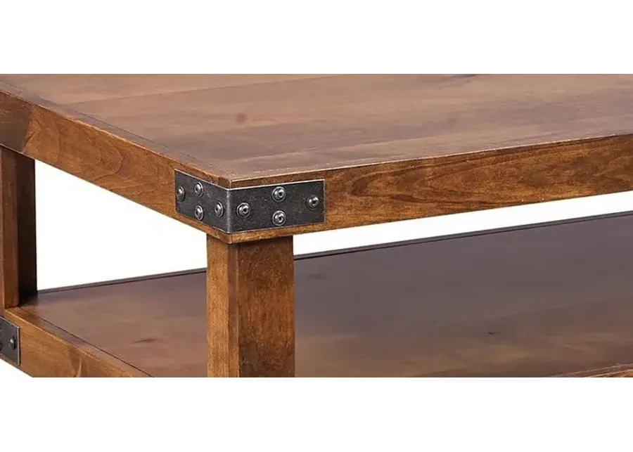 Aspenhome Industrial Fruitwood End Table-22