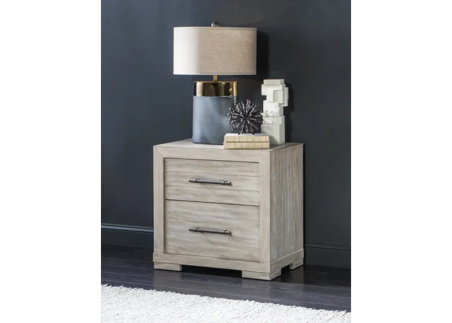 Legacy Classic Night Stand Light Oak Finish Westwood Light-17