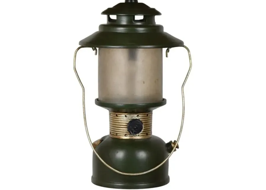 Crestview Camp Lantern Camp Green Lantern Lamp-16