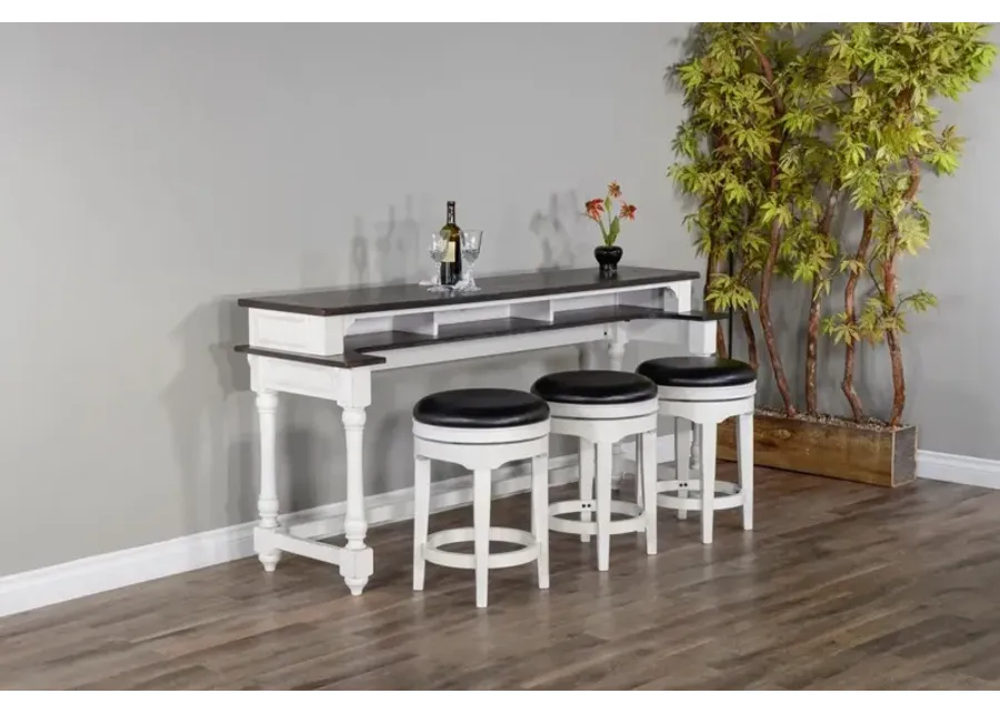 Sunny Designs Carriage House European Cottage Console Table-76
