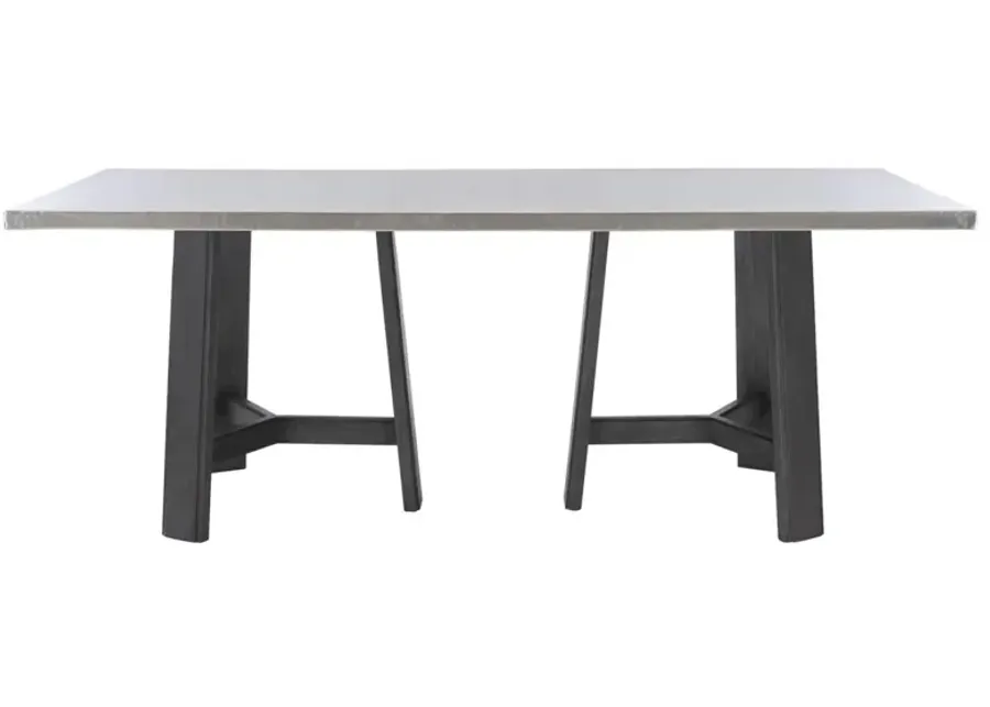Bernhardt Harding Glacier White Dining Table-80