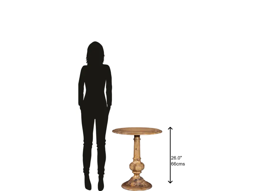 Hekman Chairside End Table Natural Wellington Hall-22