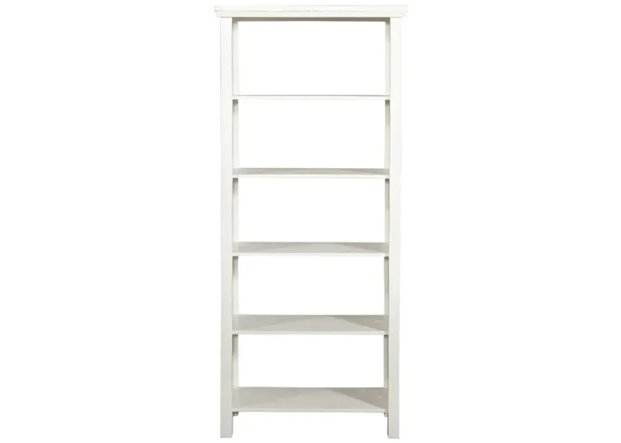 Liberty Furniture Trellis Lane Weathered White Accent Bookcase-33