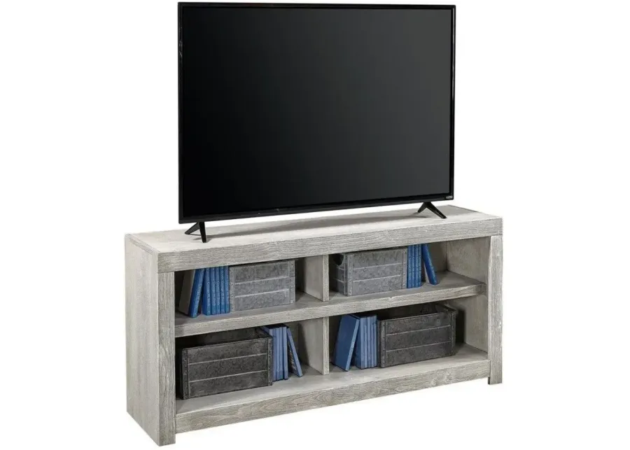 Aspenhome Avery Loft Limestone 49 Inch Open TV Stand Console-49