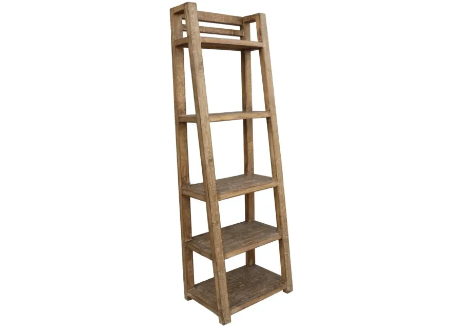 Nest Home Antique Natural Kenzie Bookcase-24