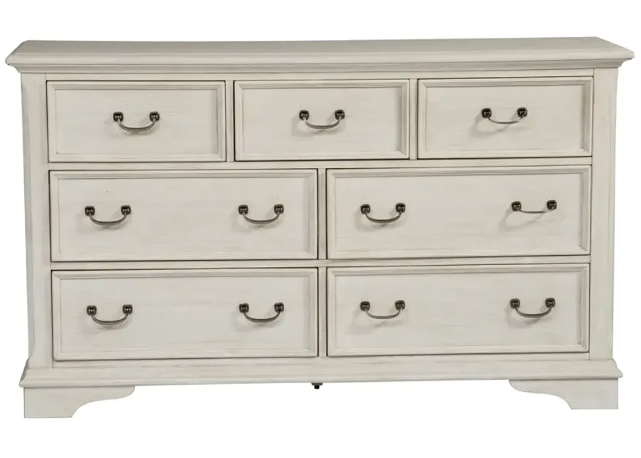 Liberty Furniture White 7-Drawer Dresser Bayside-64