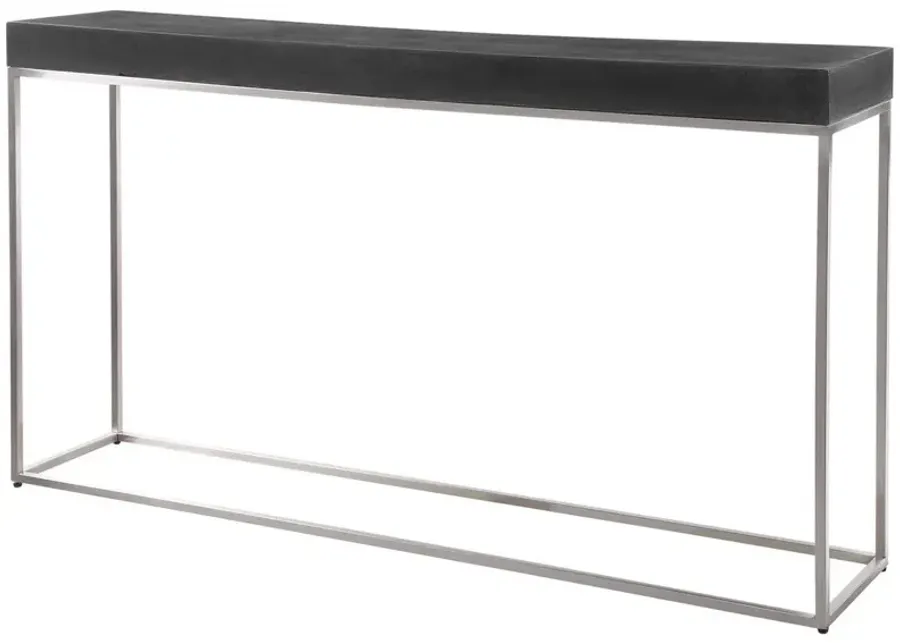 Uttermost Jase Black Console Table-11