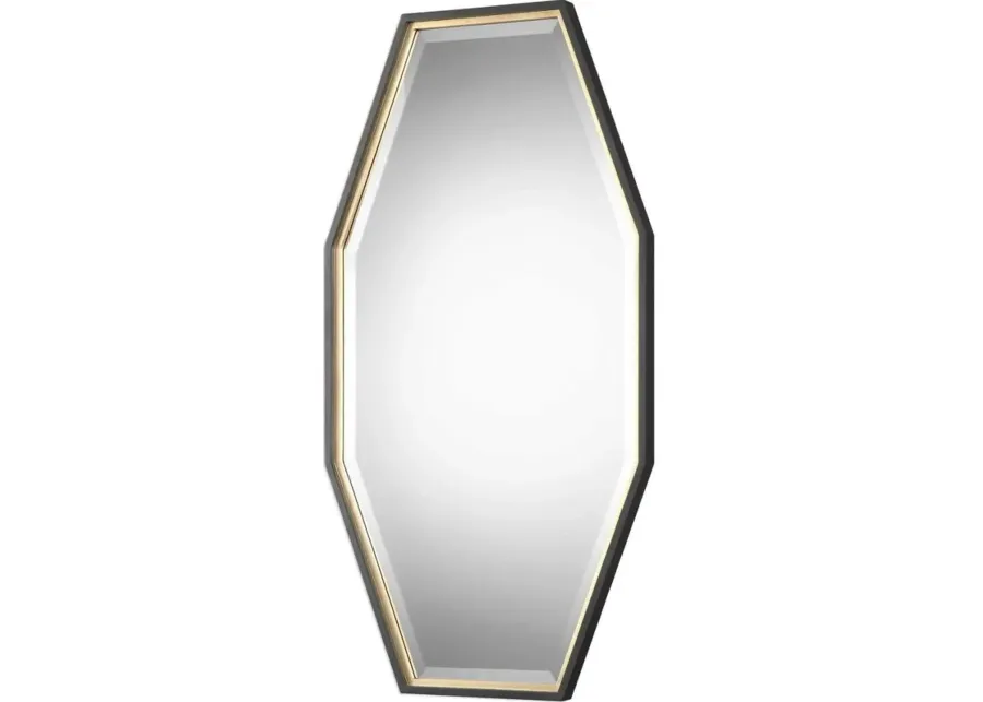 Uttermost Savion Gold Octagon Mirror-24