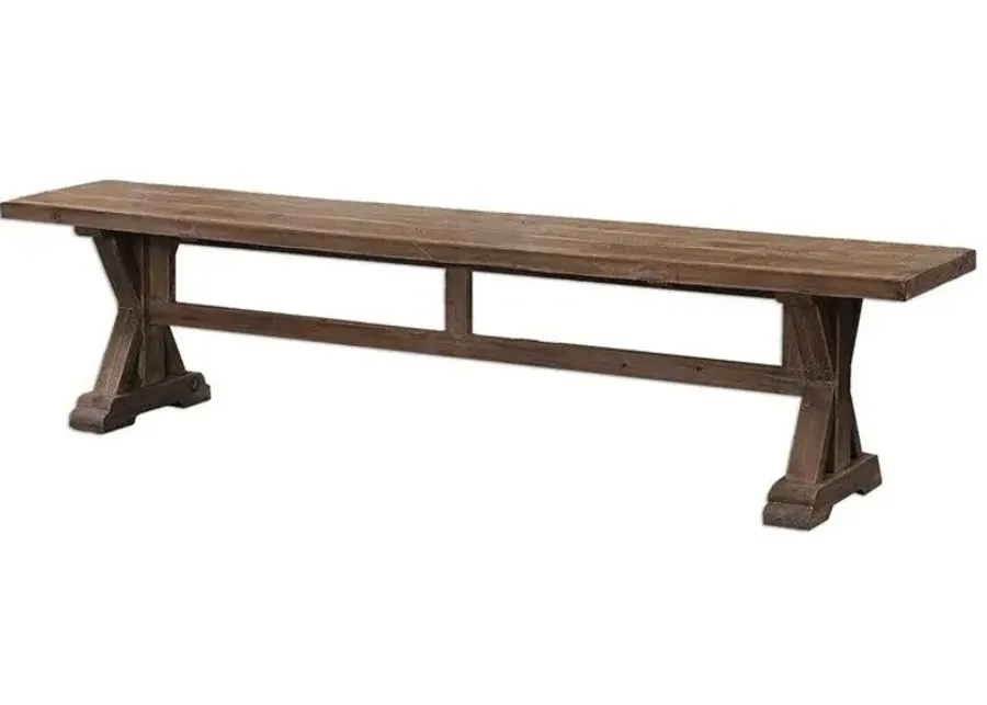 Uttermost Stratford Fir Bench-76