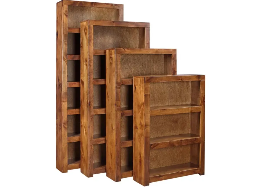 Aspenhome Lifestyle Tobacco 48 Inch Bookcases-33