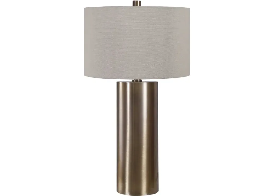 Uttermost Taria Brushed Brass Table Lamp-18
