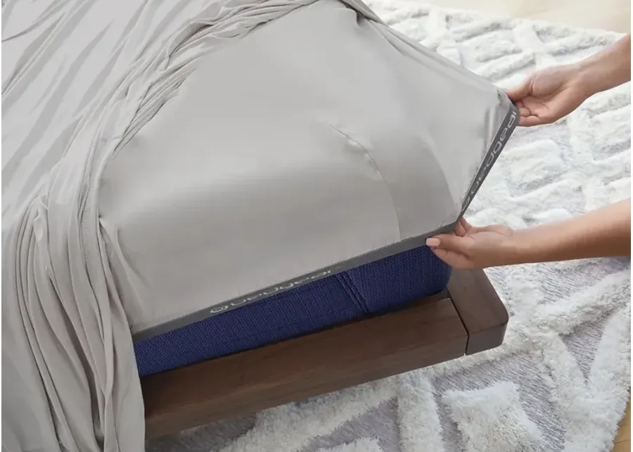 Bedgear King/California King Light Grey Ver Tex Sheet Set-80