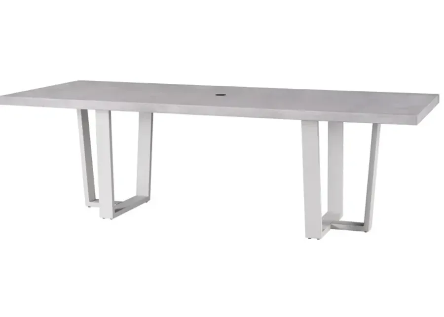 Universal Coastal Living Outdoor South Beach Chalk/Gray Dining Table-39