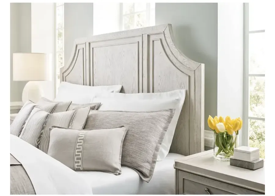 American Drew Harmony Eggshell King Angeline Panel Headboard-79
