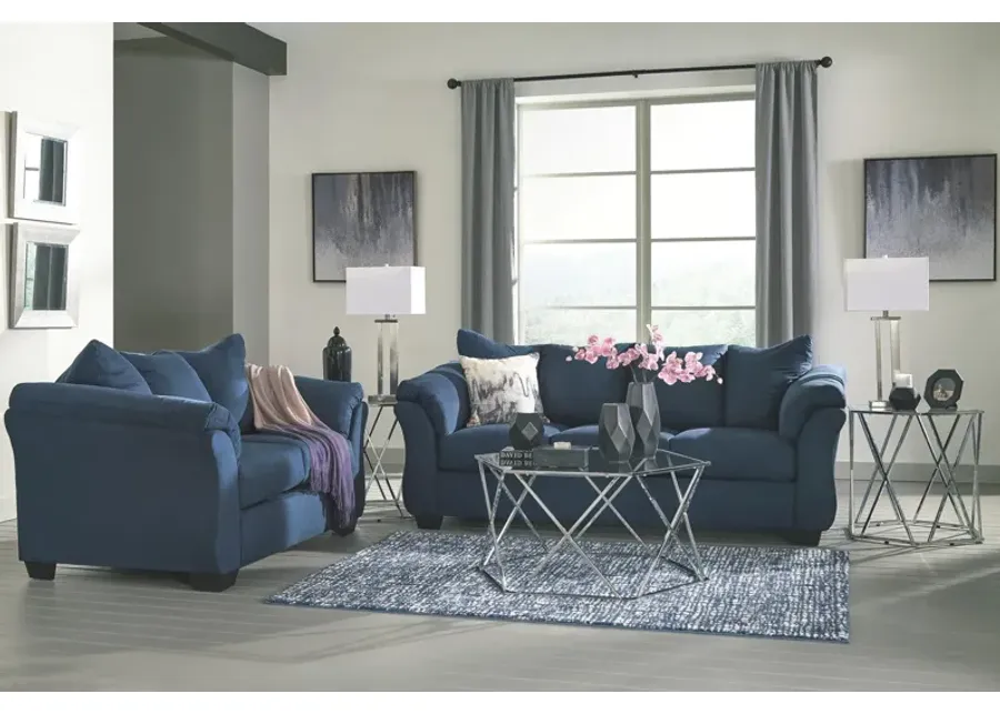 Ashley Darcy Blue Sofa-38