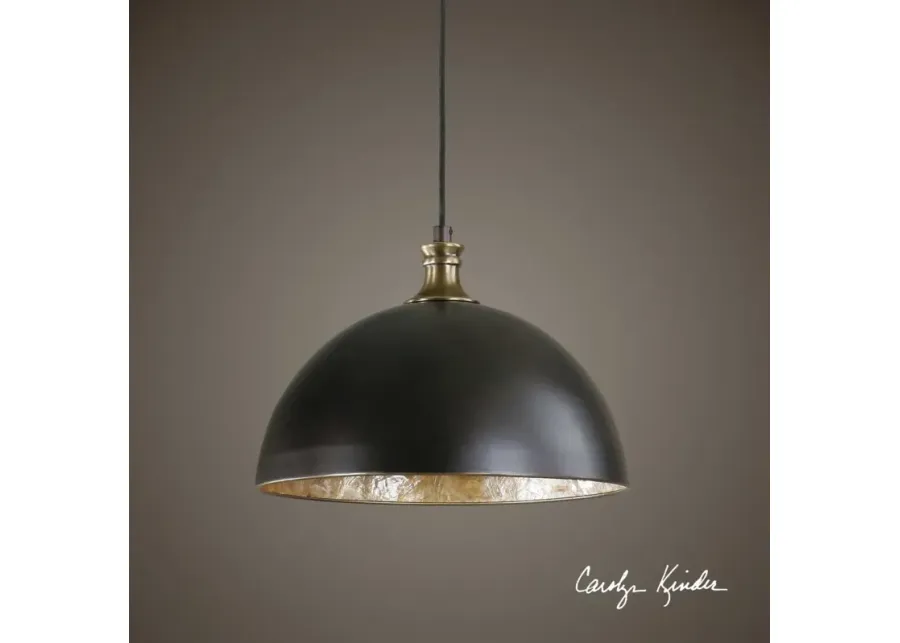 Uttermost Placuna 1-Light Bronze Pendant