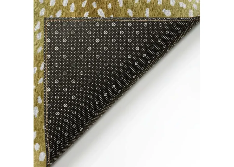 Dalyn Aurum Spots Luxe Gilded Fawn Designer 5'X8' Area Rug-90
