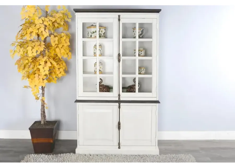 Sunny Designs Carriage House European Cottage Buffet & Hutch-44