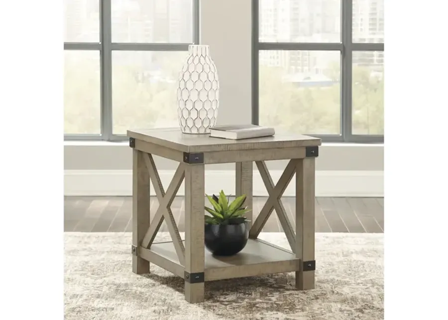 Ashley Aldwin Gray End Table-26