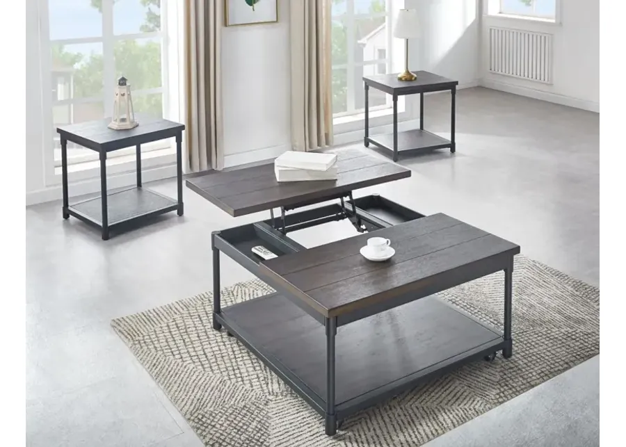 Steve Silver Prescott Smoky Oak Lift-Top Cocktail Table-36