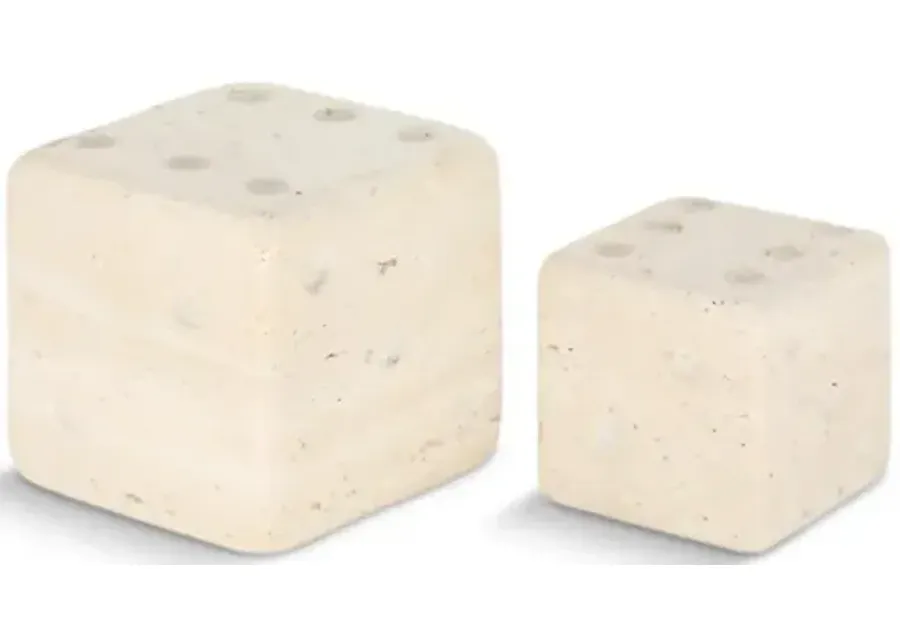 Travertine Dice