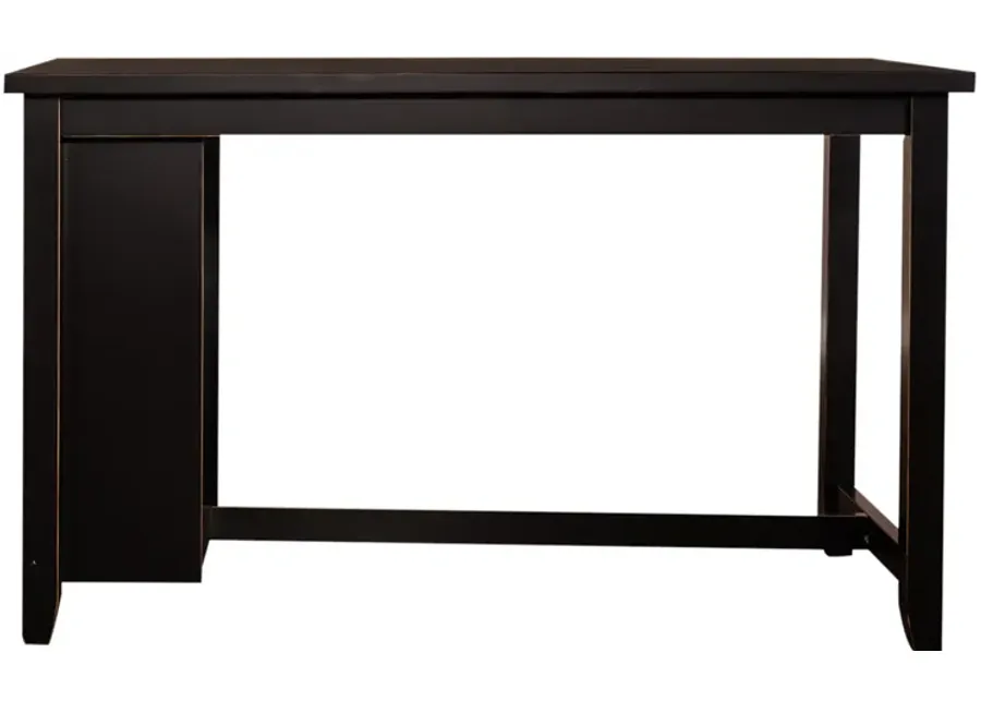 Liberty Furniture Brook Creek 5-Piece Black Counter Set-30