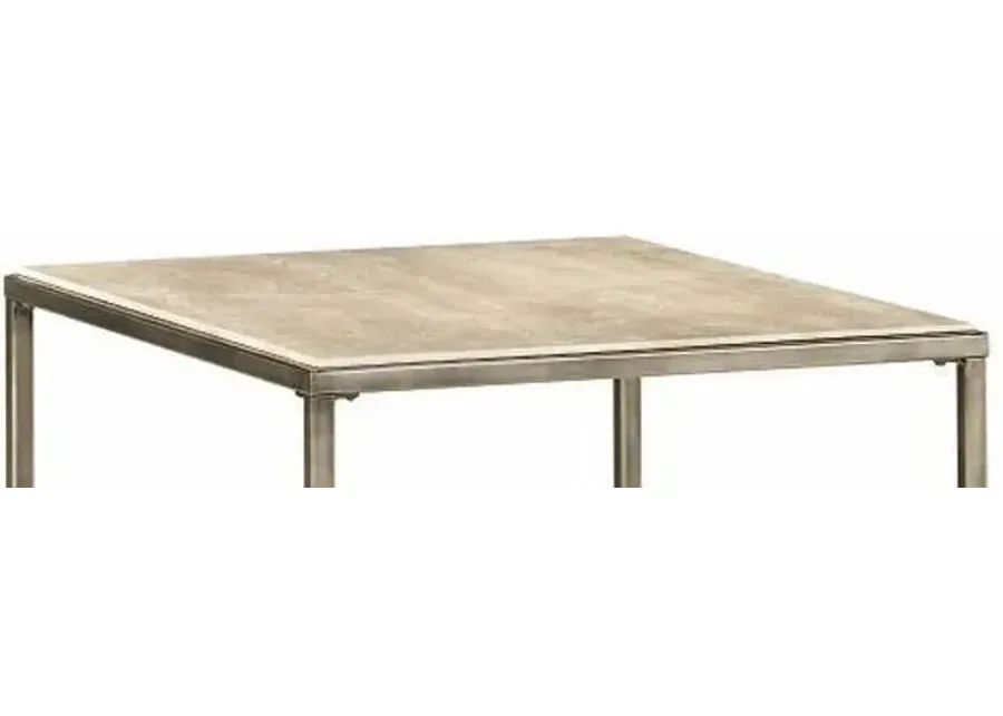 Hammary Modern Basics Gunmetal Rectangular End Table-22