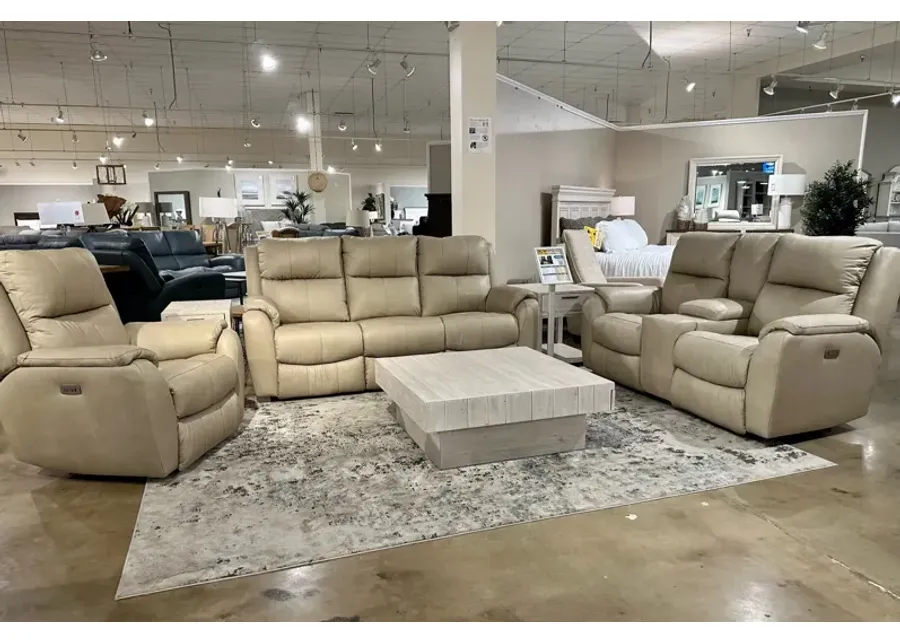 Souther Motion Marquis Power Double Reclining Next Level Sofa in Monaco Stonewash-84
