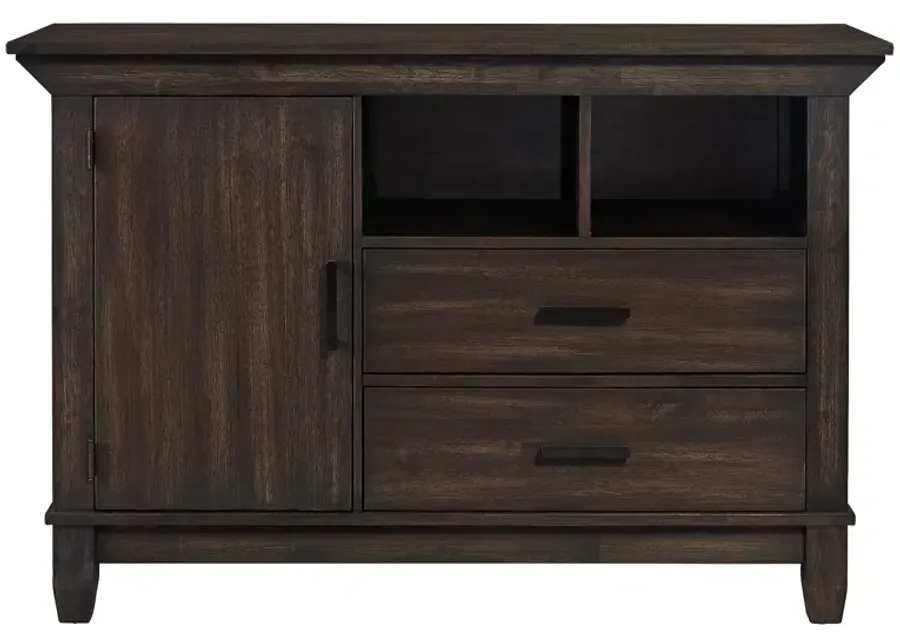 Liberty Furniture Double Bridge Dark Chestnut Sideboard-54