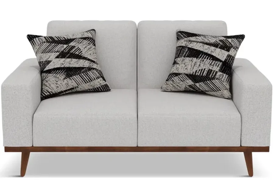 Keoni Loveseat - White