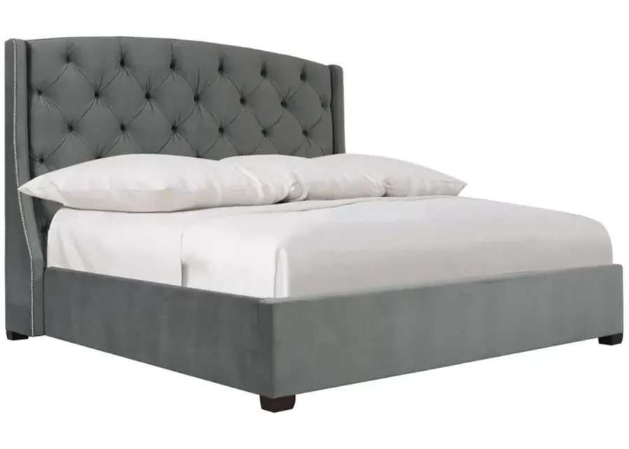 Bernhardt Jordan Fabric Shelter Bed Extended California King-84