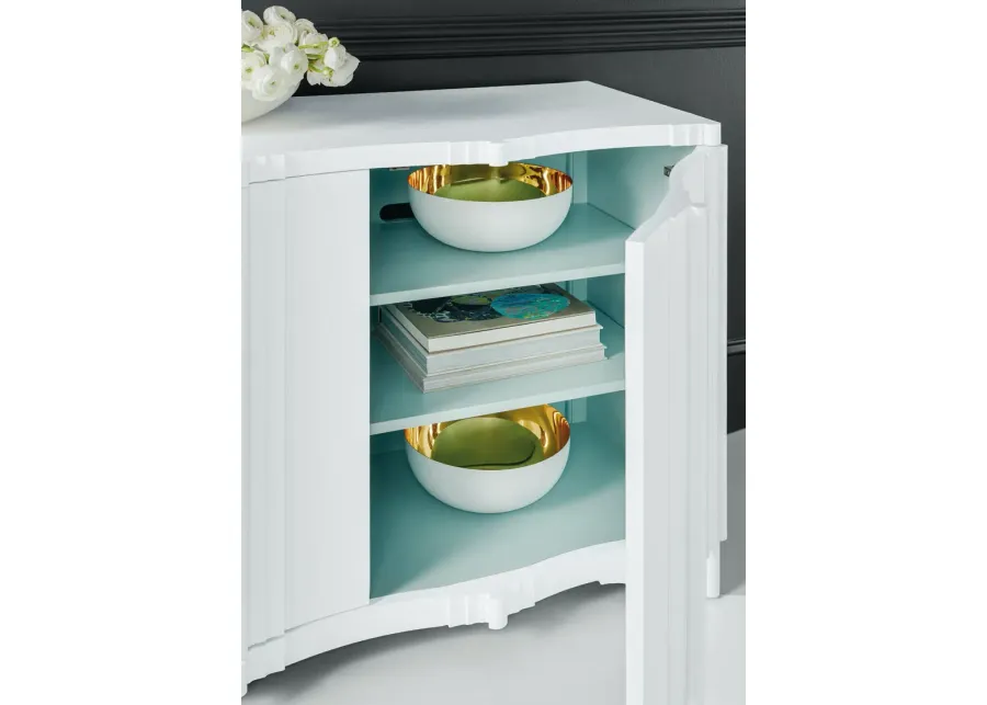 Hooker Furniture Melange Corinth 4-Door TV Entertainment Console-79.25