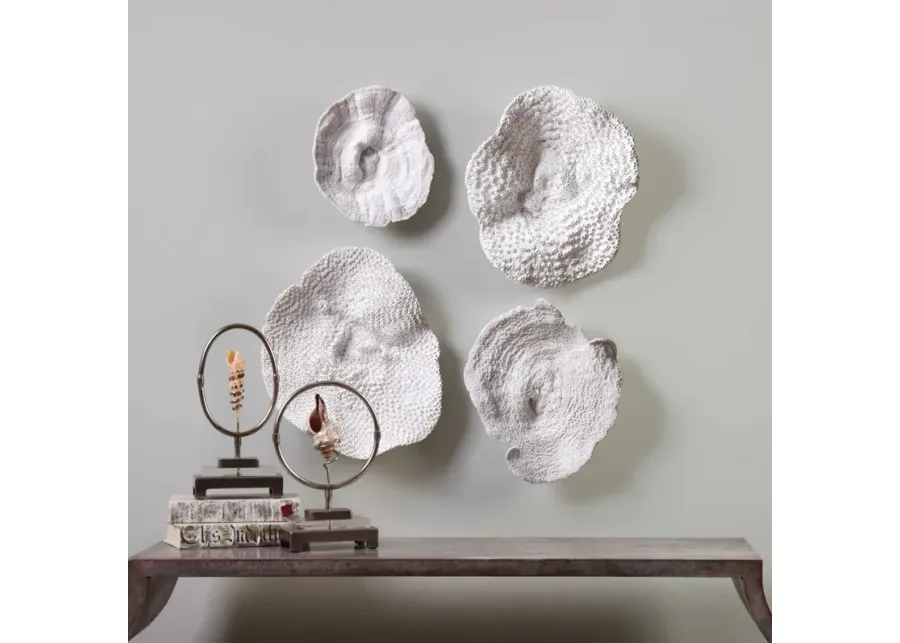 Uttermost Sea Coral Wall Art Set of 4-16
