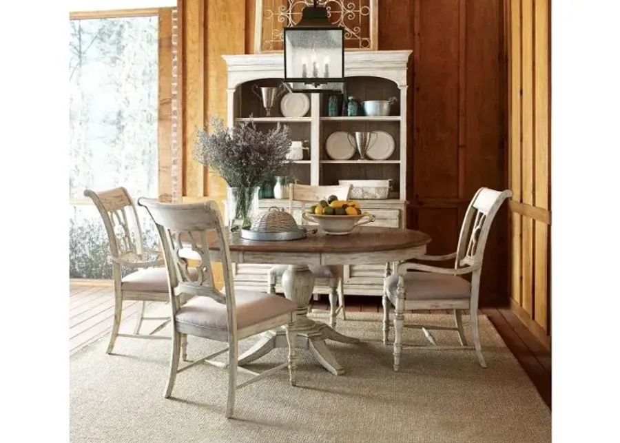 Kincaid Weatherford Cornsilk Side Chair-20.75